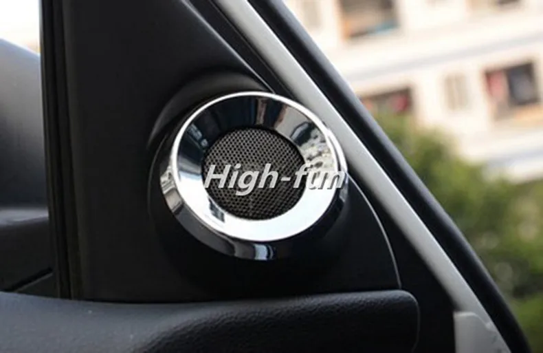 For Honda Accord 9th Generation 2014 Stainless Steel Car Interior Air Conditioning Vent Outlet Output Trim Cover Sticker