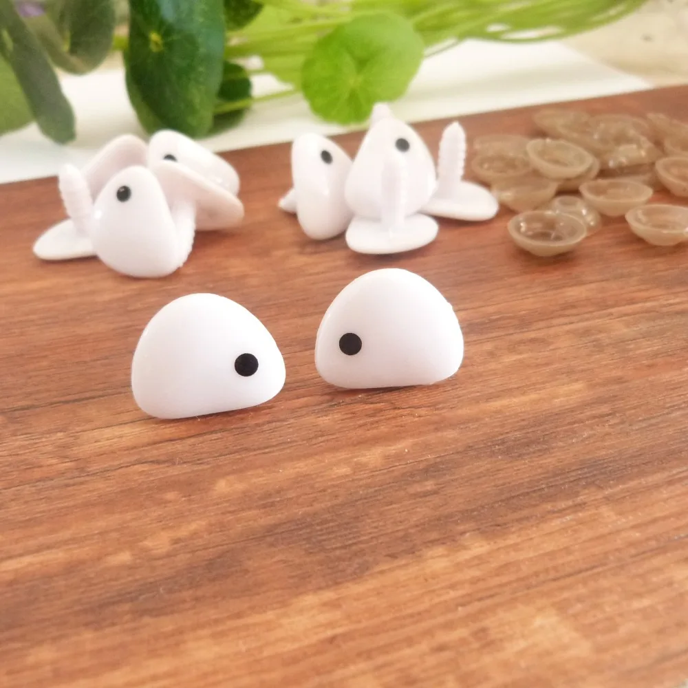 28x38mm Neue Niedliche Bedruckte Augen aus Kunststoff, Sicherheits-Tieraugen & Weiche Unterlegscheiben für DIY-Puppen-Bedarf - 20 Stück - 50 Stück - 100 Stück – Detail 8
