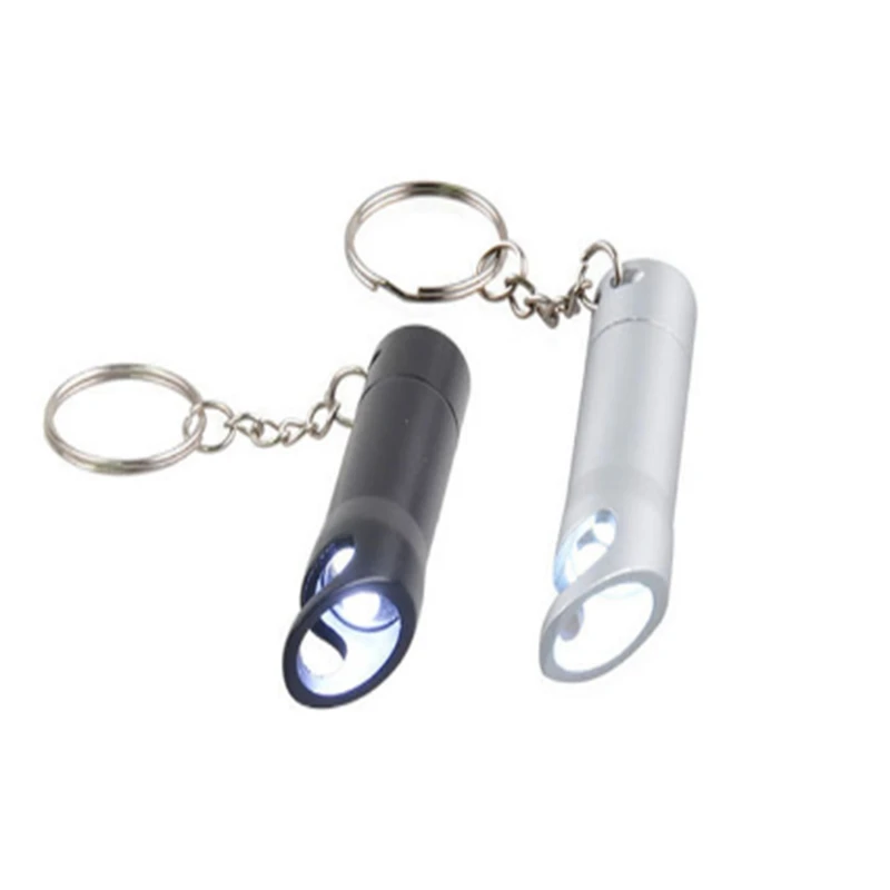 500pcs Multi-function Key-button Flashlight 3LED Bottle Opener Key Lamp Aluminum Alloy Gift