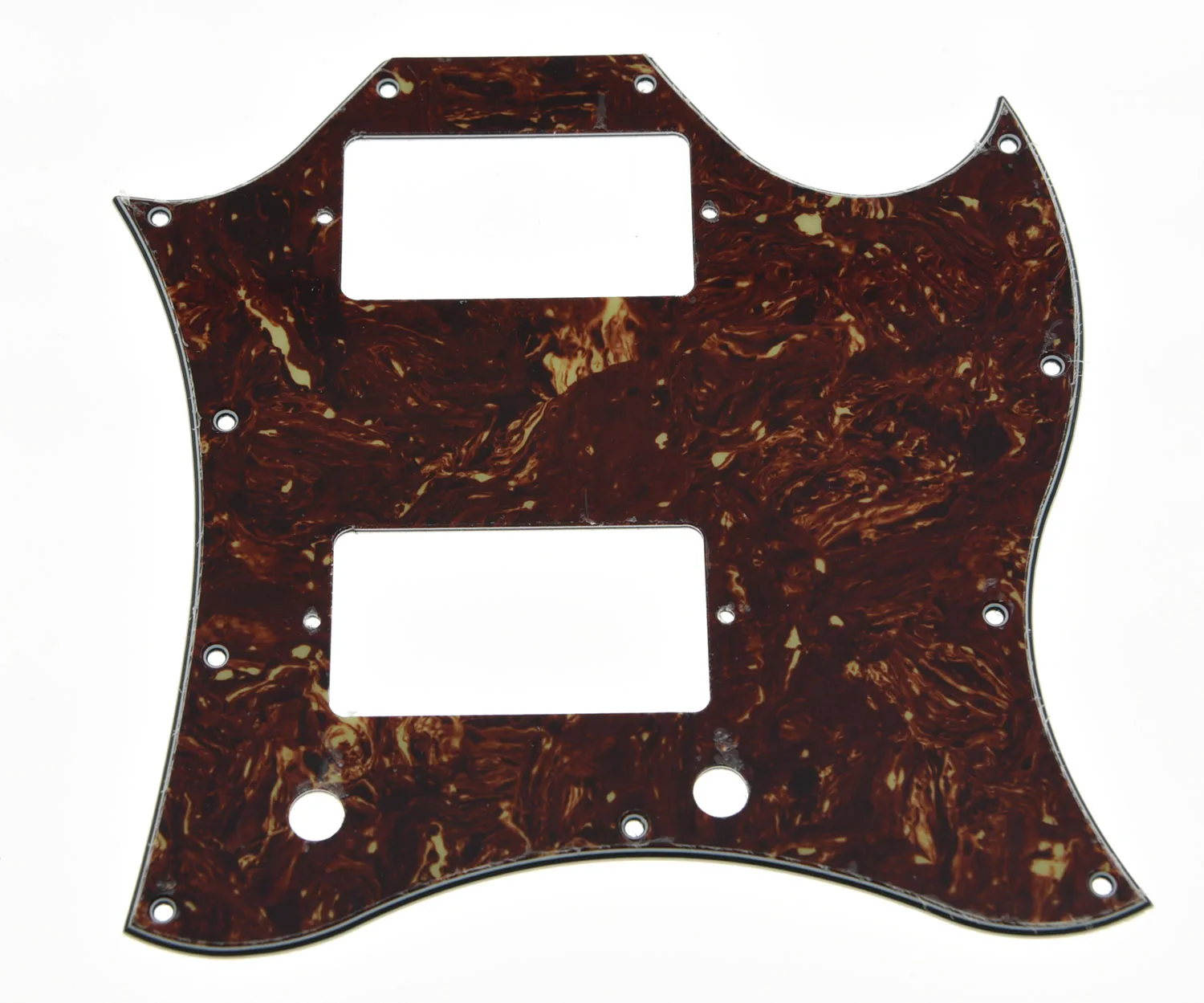 SG Standard Full Face Guitar Pickguard Scratch Plate Vintage Tortoise with Screws