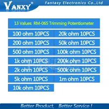 Variable Resistors Kit RM-065 130pcs #6