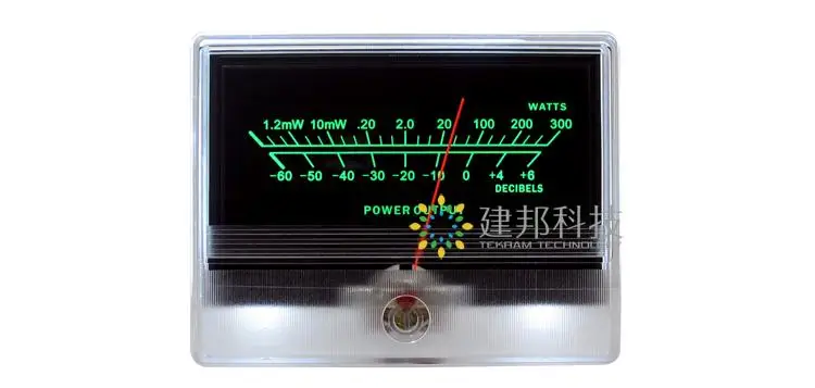 

High-precision tube preamp Power Amplifier VU Meter Front-end DB level Header With Backlight