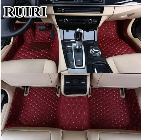 Best quality! Custom special floor mats for Toyota 4Runner 2017-2010 non-slip durable car carpets for 4Runner 2016,Free shipping