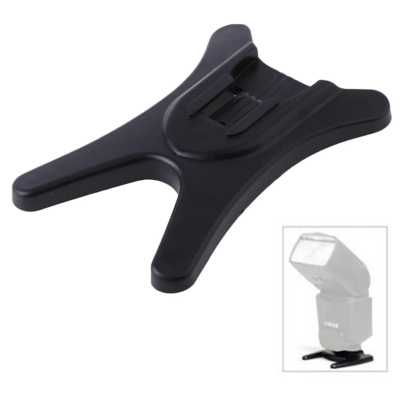 OOTDTY Camera Flashes Accessories Studio Flash Light Tripod Stand 1/4" Screw Head Hot Shoe Bracket Holder Dropshipping