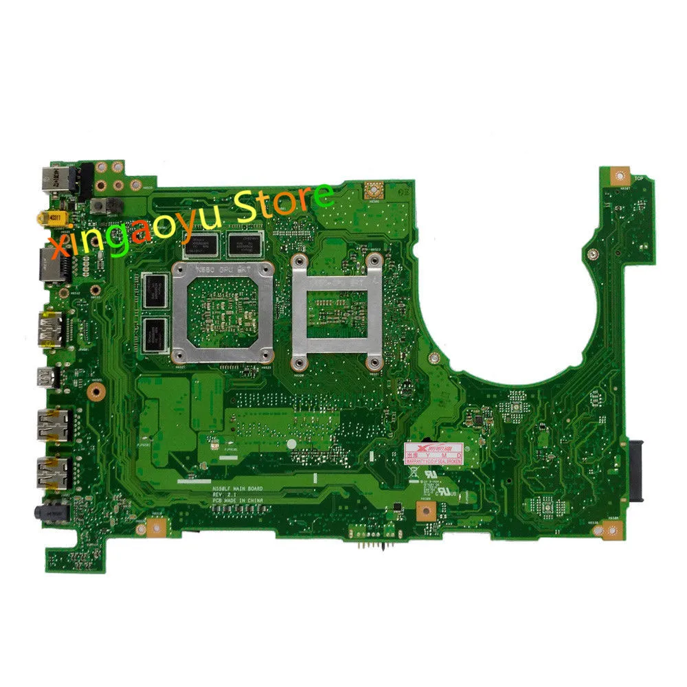 For ASUS N550LF Q550LF Laptop Motherboard i7-4500U GT745M Rev 2.0 Main Board 100% Tested ok