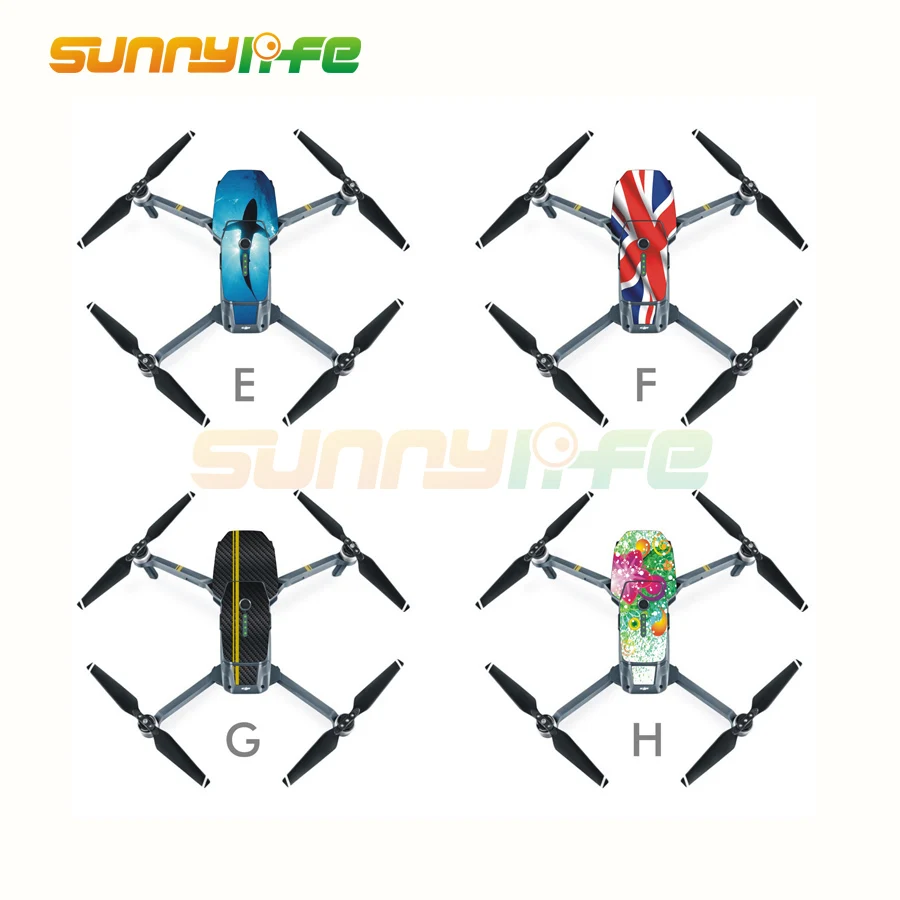 PVC Waterproof Stickers Skin Decals for DJI Mavic Pro