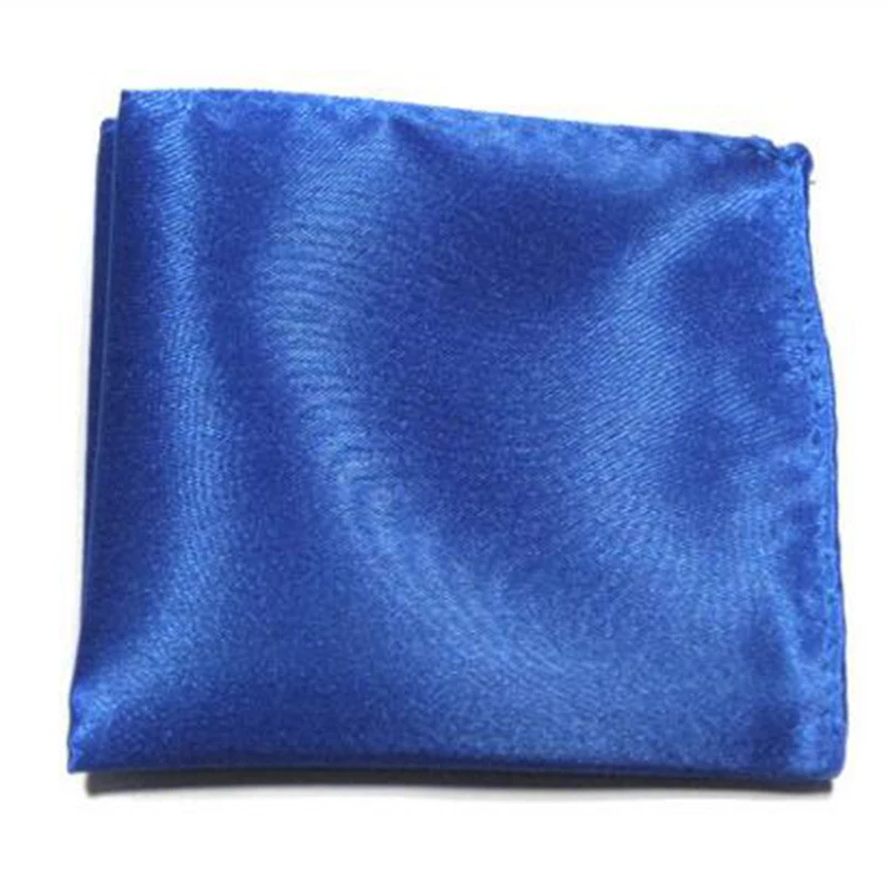 Heißer Männlichen Einfarbig Satin Taschentuch Männer Anzug Tasche Platz Handtuch Herren Zubehör Hanky Hochzeit Casual Handgemachte