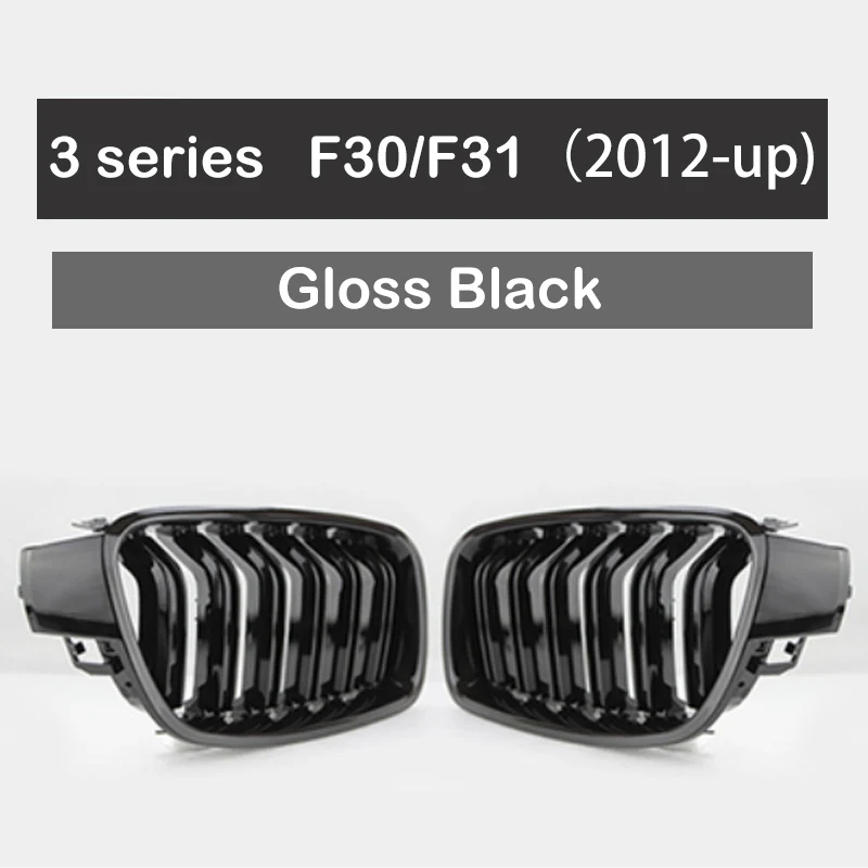 For BMW 3 Series ABS 2 slat Front Grille For BMW 3 series F30 F31 320d 318i 330d 330i 340i 335i 328d 2012 - 2017