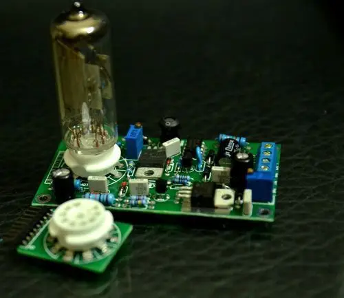 Assembled Magic Eye 6E2 Tube Audio Indicator Board Level indicator tube board