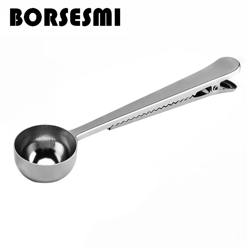 200pcs/lot Stainless Steel 2 in 1 Measuring Cup Measuring Spoons Scoop For Baking Sugar Coffee Measuring Tools fruit spoon