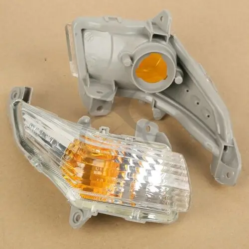 Front Turn Signals Indicator Blinker Lens For Suzuki GSR400 GSR600 2006-2012 2011 2010 2009 2008 2007 Motorcycle Accessories