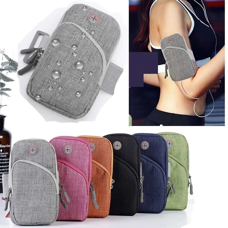 

Sports Running Armband Bag Case Cover Running armband Universal Waterproof Sport cell phone Holder Outdoor Sport Arm pouch 6.8"