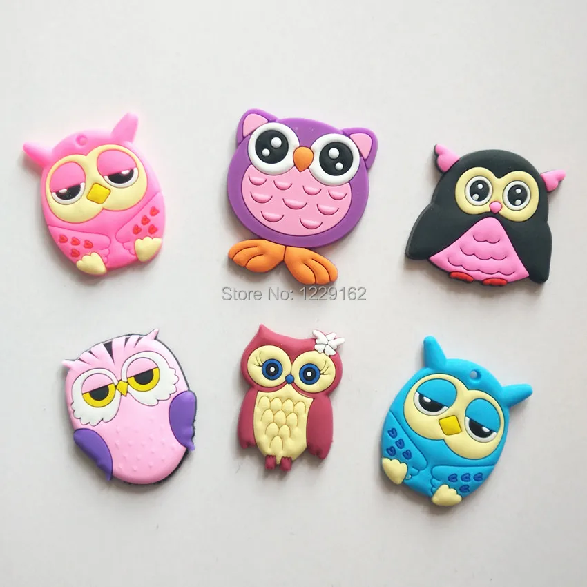 

Магнит на холодильник с милой совой, 12 шт./лот