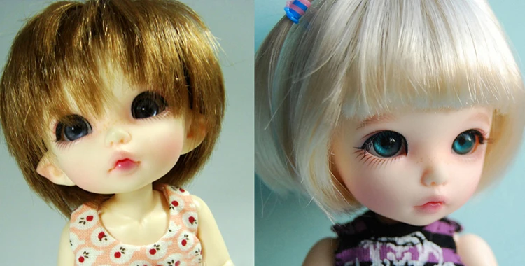 Resin BJD 1/8 Ante baby girls boys doll free eyes palm dolls HeHeBJD face make up