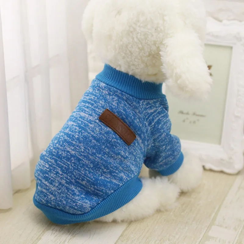 Pet Dog Clothes Warm Sweater Winter Cat Hoodies Sweatshirt Pet Coat Jacket Clothes For Dogs Roupas Para Cachorro