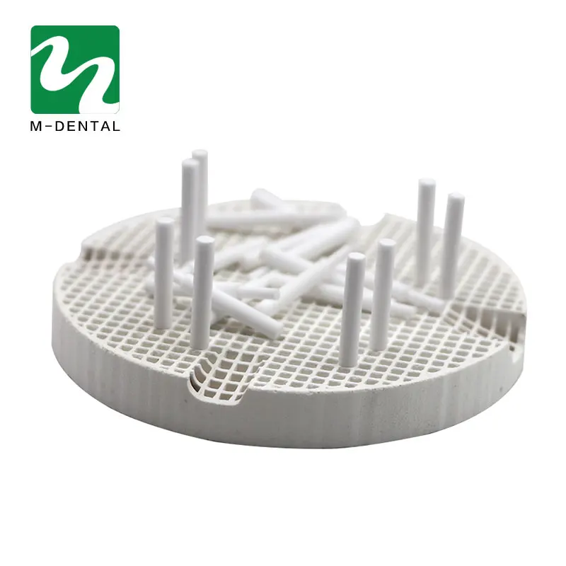 

2pcs/pack Dental Lab Honeycomb Firing Trays with 20 Zirconia Pins Dental Lab Equipment Dentist Technician Supplies