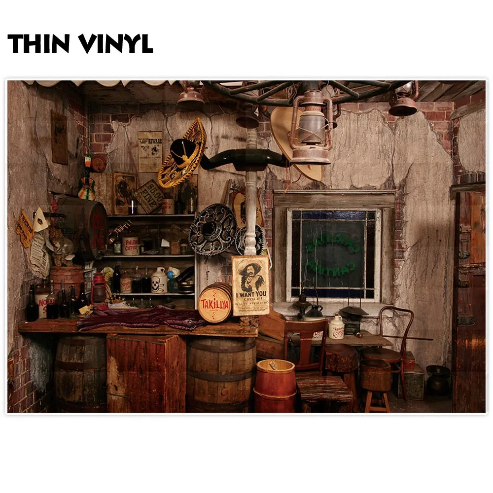 Allenjoy-Fondo para estudio fotográfico, sesión de fotos de utilería para pancarta, Granero, salvaje, rural, vintage