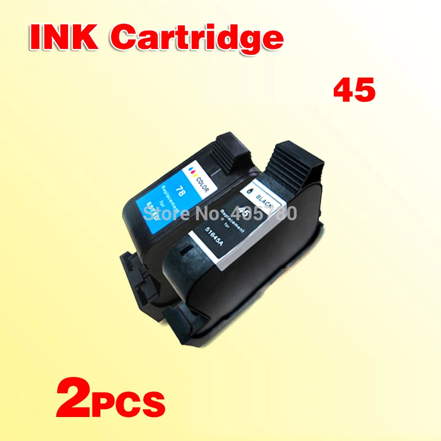 45 ink compatible for 45 for 78 deskJet 710c 830c 880c 890c 895cxi 1120c 1125c 810c  850c 870cxi  freeshipping+