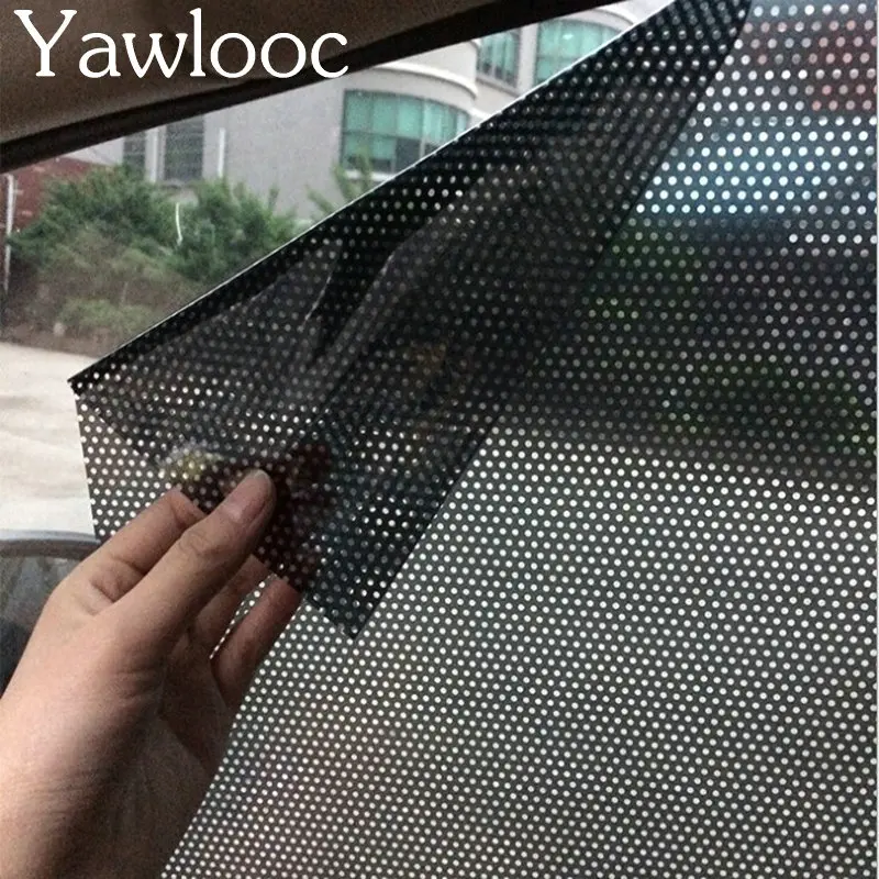 2pcs/lot 42*38cm Uv Sticker Car Sunshade Electrostatic Stickers Auto Static Film Adsorption Force Sunshade Stickers Car Styling