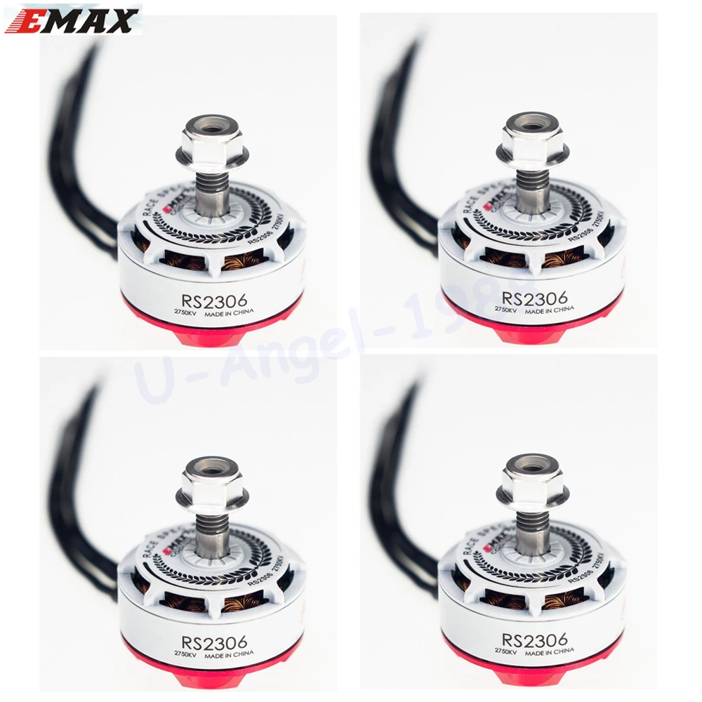 EMAX RS2306 2400KV 2550KV 2750KV Motor for FPV RACER Quadcopter Kvadrokopter RC Drone Aircraft White