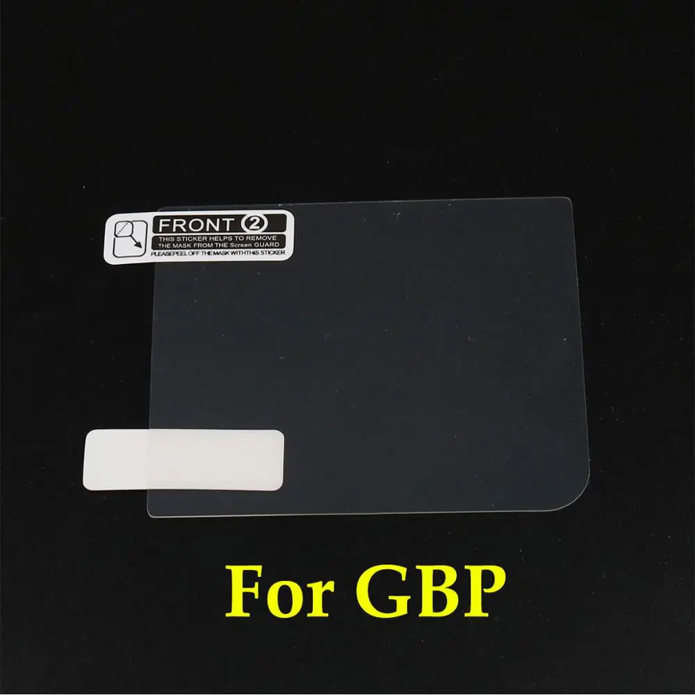 Proteggi schermo LCD protettivo in plastica trasparente JCD per Gameboy Color per GBA GBA SP GBC GB tb per Console di gioco GBM Advance