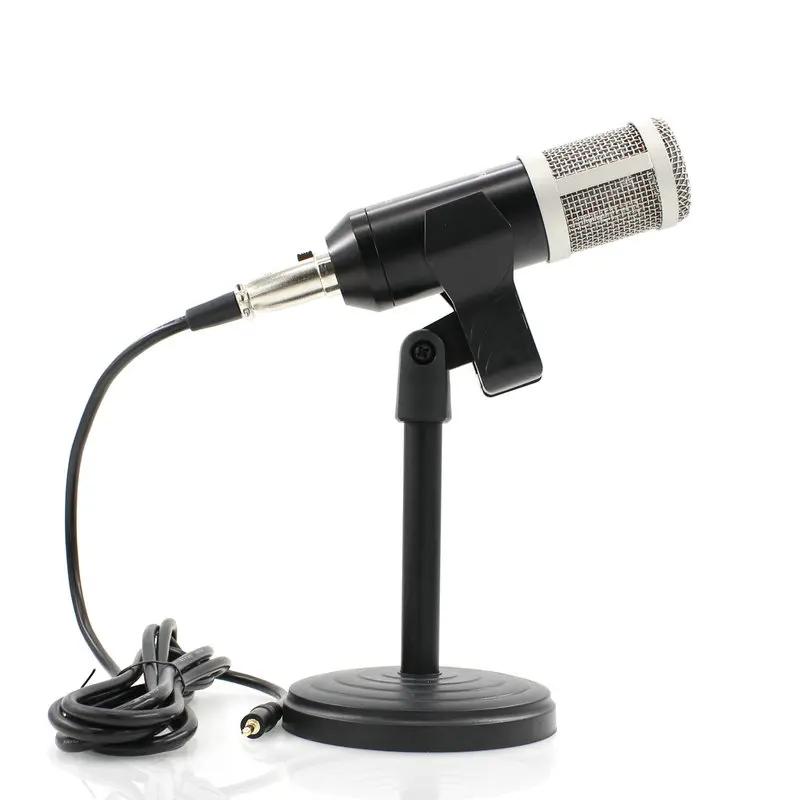 무딘 광택제 BM 800 컴퓨터 마이크, 3.5mm 유선 콘덴서 사운드 마이크, 충격 마운트, 녹음 브로드 캐스팅용, 신제품