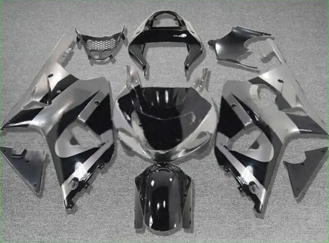 GSX-R1000 00-02 GSXR1000 2000 2001 2002 ilver Black Racing Motorcycle FAIRING KIT ABS for Suzuki-Hey