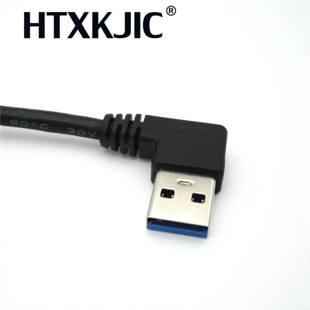 1 шт., кабель-удлинитель USB 3,0, 90 градусов, 5 Гбит/с