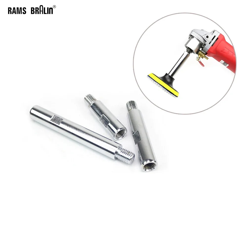 

1 piece Angle Grinder Extension Rod + 1 piece 4"/100mm Nozzle for Grinder M14 Polisher Lengthen Bar Set