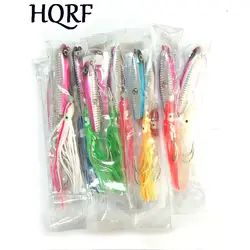 2pcs/Set New Design 150g Each Fishing Metal Jigs Lure with Squid Inchiku for Angling