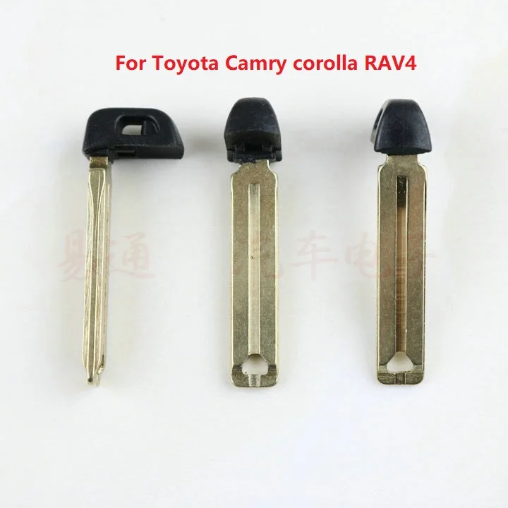 Smart Card Small Key For Toyota Camry corolla RAV4 Mechanical lock Replacement