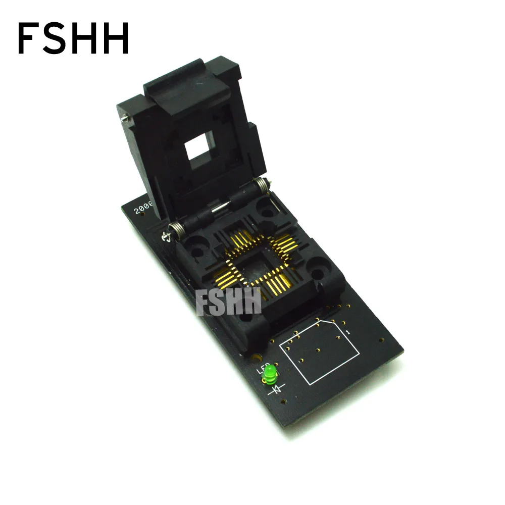 2000-FLASH-8BIT-PLCC32 Programmer Adapter PLCC32 IC Test Socket  for LP programmer