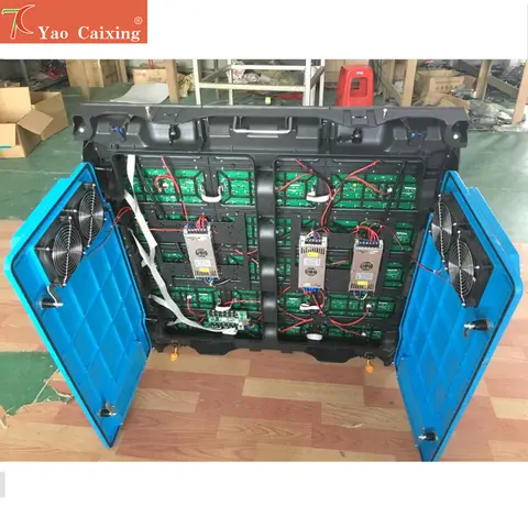 YCX P10 outdoor 960x960mm led screen aluminum cabinet video wall P2.5 P3 P4 P5 P6 P8 rgb full color led display