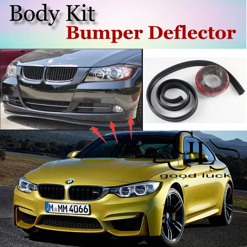 For BMW 4 Series M4 F32 F33 F36 2013~2015 Bumper Lip Lips / Top Gear Shop Spoiler For Car Tuning / TOPGEAR Show Body Kit + Strip