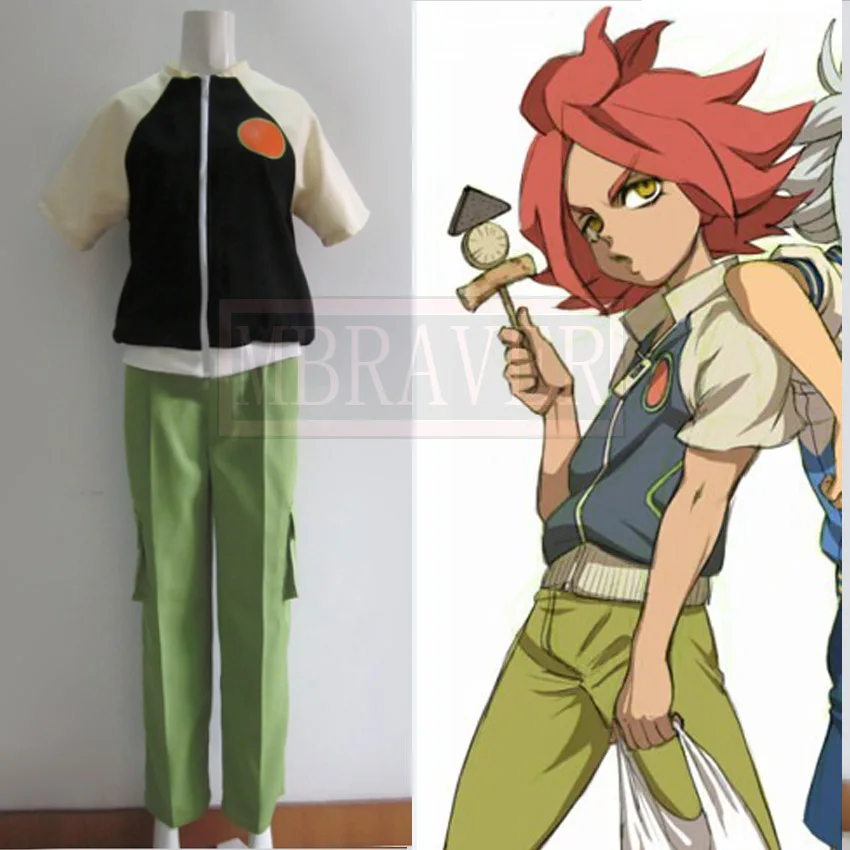 Inazuma Eleven Haruya Nagumo Cosplay Costume Halloween Costume