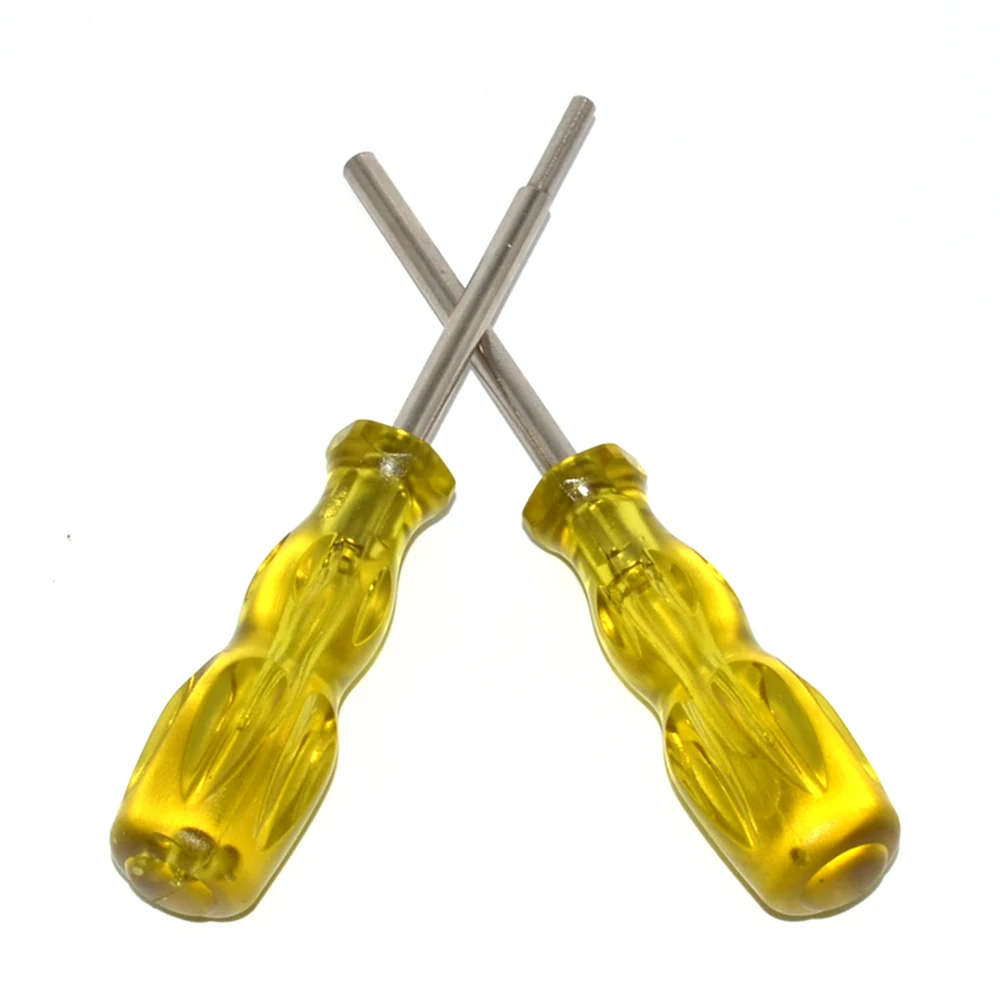 1 مجموعات 3.8 مللي متر 4.5 مللي متر مفك بت برغي سائق GameBit مع مقبض ل N-ES S-NES N-GC ل سيجا لعبة خرطوشة