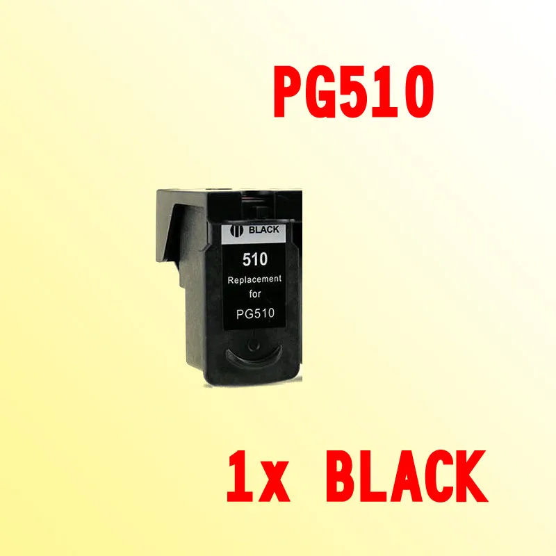 

PG510 black INK cartridge compatible for Canon PG-510 PG 510 PG510XL MP230/MP240/MP250/MP260/MP270/MP280/MP282/MP480/MP490