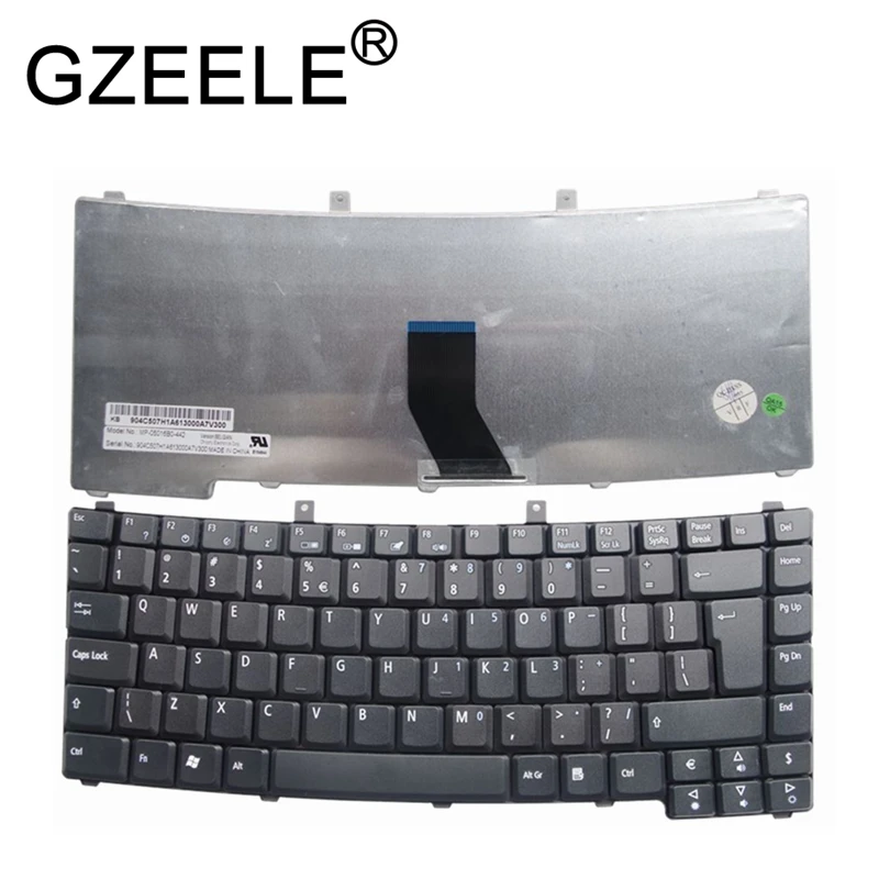 GZEELE new UI keyboard FOR ACER TRAVELMATE 2420 3240 3250 3260 3280 4010 4020 4022 6600 TM 2427 2440 TM2440 zL1