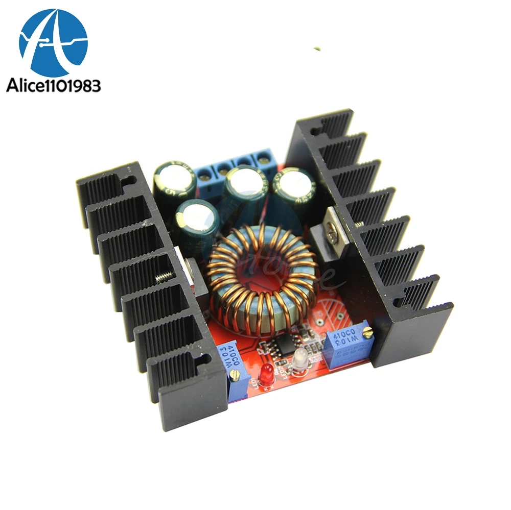 CC/CV 200W 10A Max Step Down Power Supply Buck Converter Module Board Adjustable Buck Converter Step Down Charging