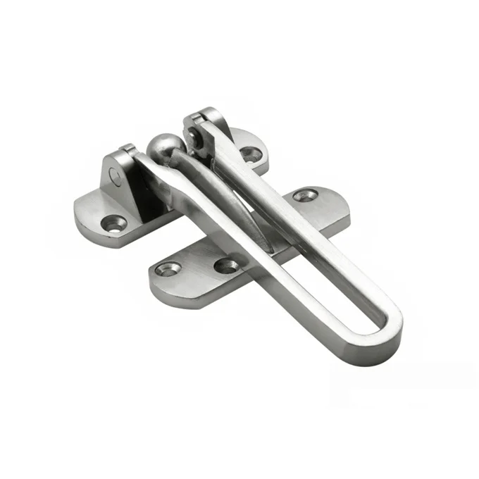 VIBORG Zinc Alloy  Security Door Guard Latch Door Security Swing Bar Latch, EK-25Z