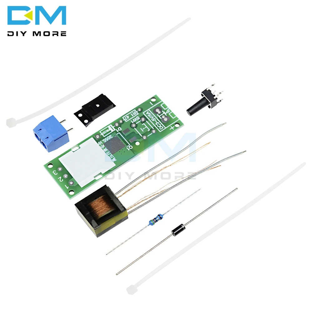 HV-1 High Voltage Igniter DIY Kit Electronic PCB BoardArc Ignition Parts Arc Generator Arc Cigarette Igniter Module PCB Board