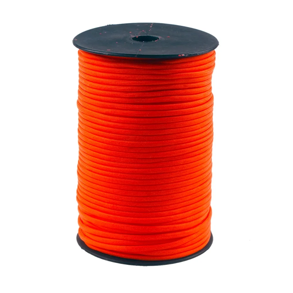 

Yougle 100M (320FT ) Spool 550LB Paracord Parachute Cord Mil Spec Type III 7 Strand Lanyard Rope Clothesline Emergency Equipment