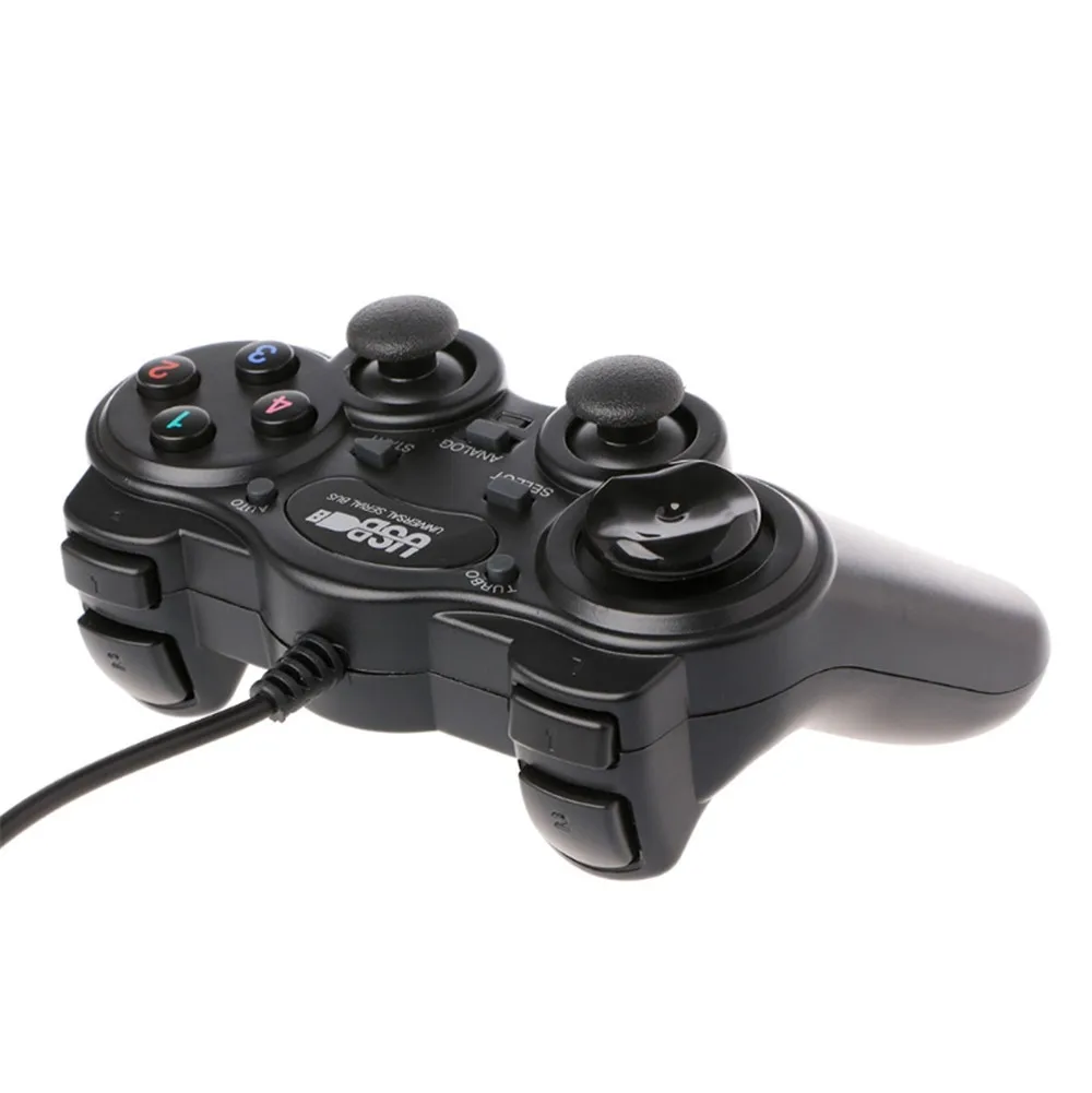 USB 2.0 Gamepad Gaming Joystick Wired Game Controller For PC Computer Laptop