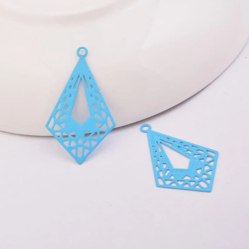 50 Stück AB778 19*32mm Unregelmäßige Charms-Verbinder Passend für DIY-Armbänder, -Halsketten und Schmuckzubehör – Detail 12