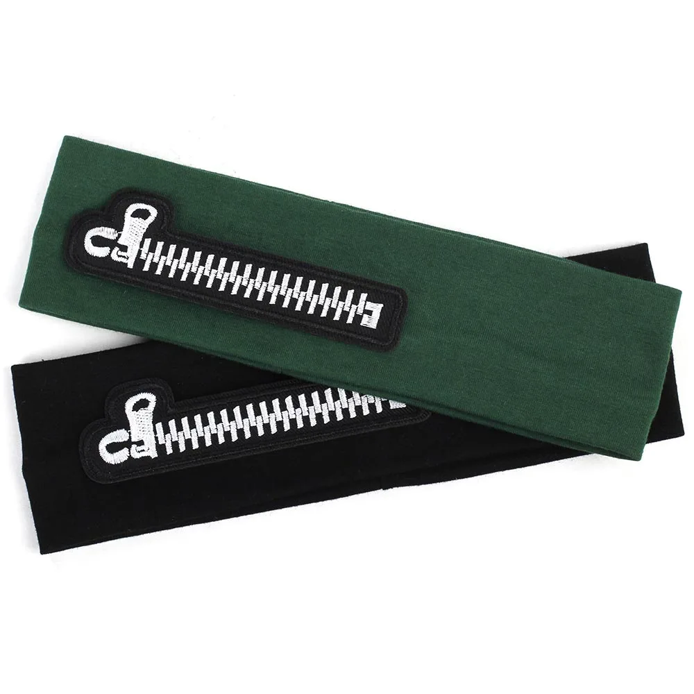 Fashion Baby headwear Soft Cotton Zipper Headband Girls Hair Band Accessories Kid Girls Turban Hairband Photo props Headwear - Image 6