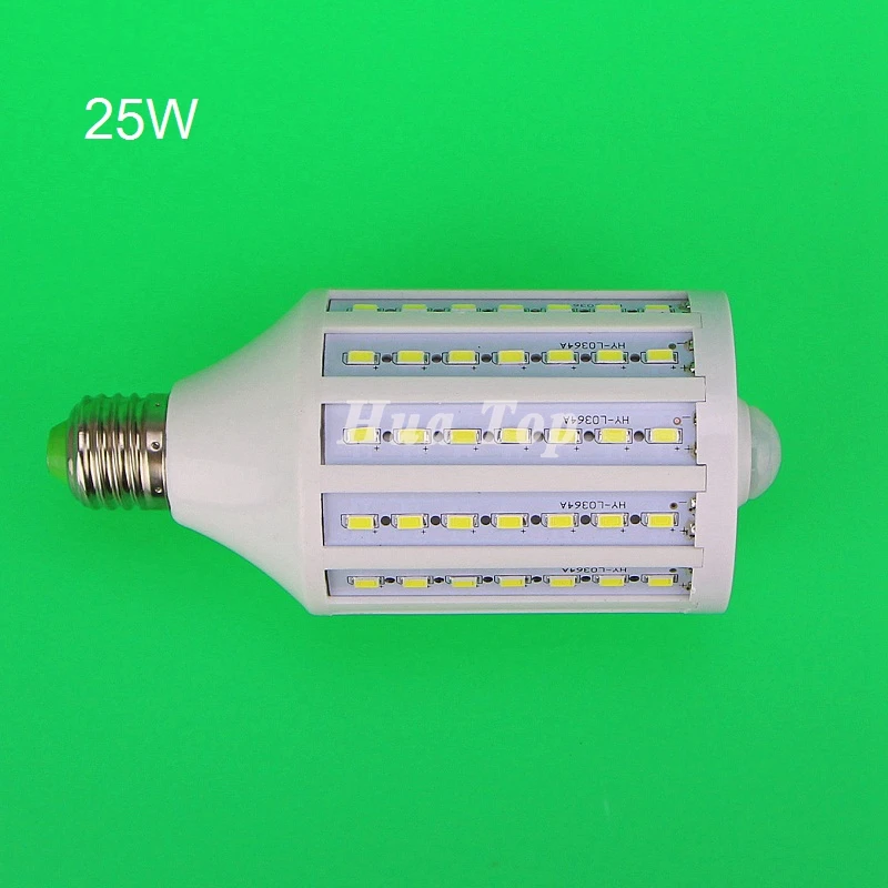 

5Pcs Wholesale 25W LED Human body induction lamps SMD 5730 chip 98 PIR Infrared Night light Motion sensor Proch Stairs lampadas