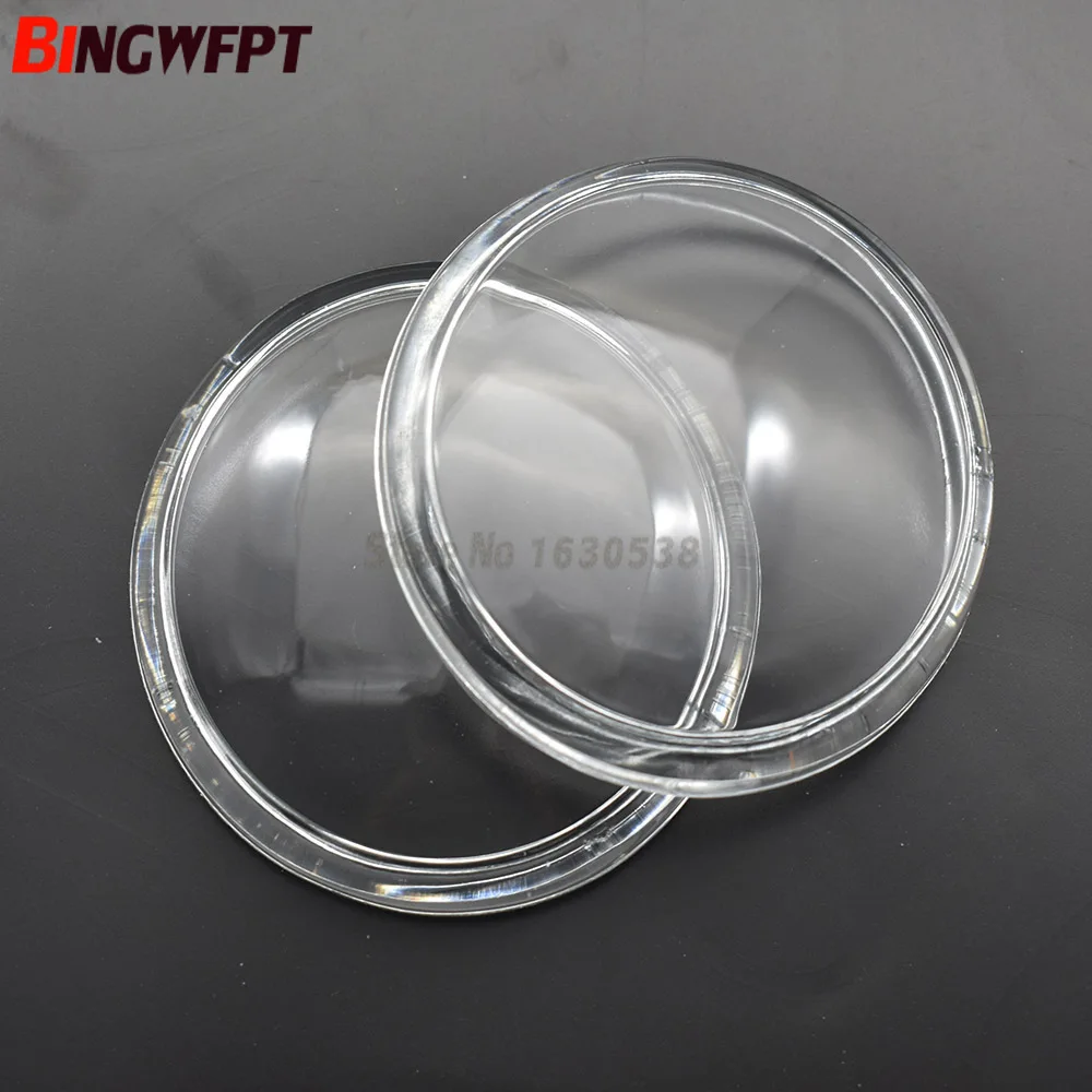 2pcs/set Oval 100X93mm Fog Lights Lamps Anti-fog Glass Tempered Glass For Toyota Prius Solara Urban Cruiser IST Hiace Wish Verso