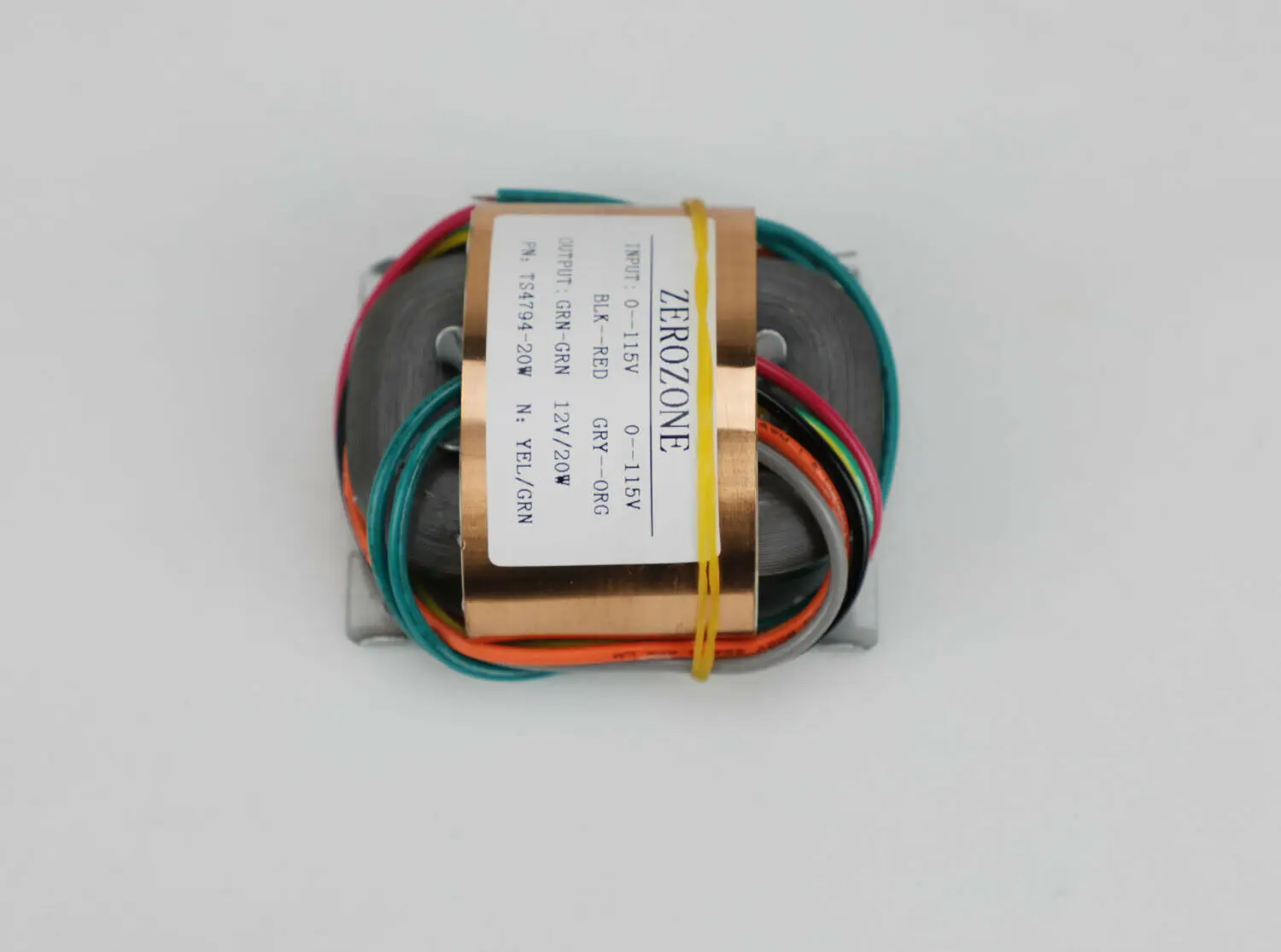 GZLOZONE 20VA R-core трансформатор из чистой меди 6V / 9V /12V /15V/ 18V L16-2-1