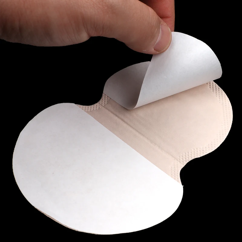 50Pcs/set Summer Deodorants Cotton Underarm Sweat Pads Disposable Absorbing Armpit Sweat Shield Guard Absorbing Pads For Women