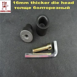 DN 16mm Pipe Thick Welding Mold, 38g Weight Welding Pparts, Black Die Head, PPR,PE,PB Water Pipe Hotmelt Butt Welding